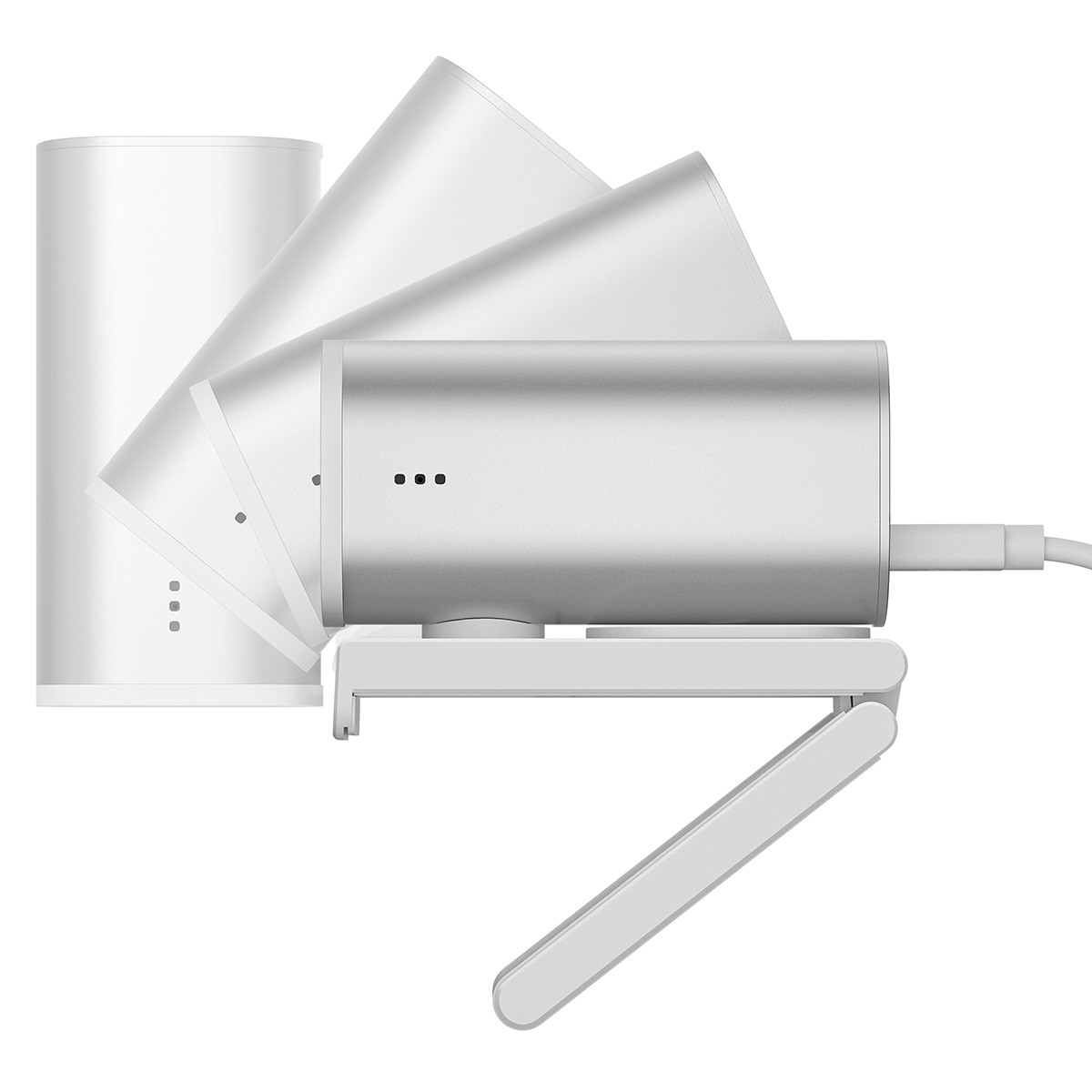 Webcam 4K HP 960 para streaming Plata-8