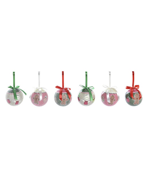 Imagen 0 de Bola Decoración set 14 pvc jengibre