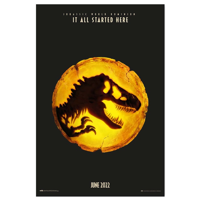 Imagem 0 de Póster Jurassic Park Jurassic World Logo