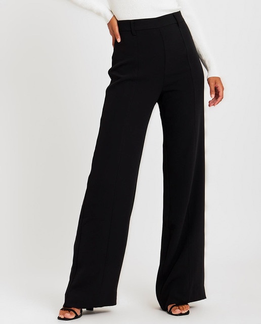 Imagen 0 de Pantalón largo de mujer de corte ancho