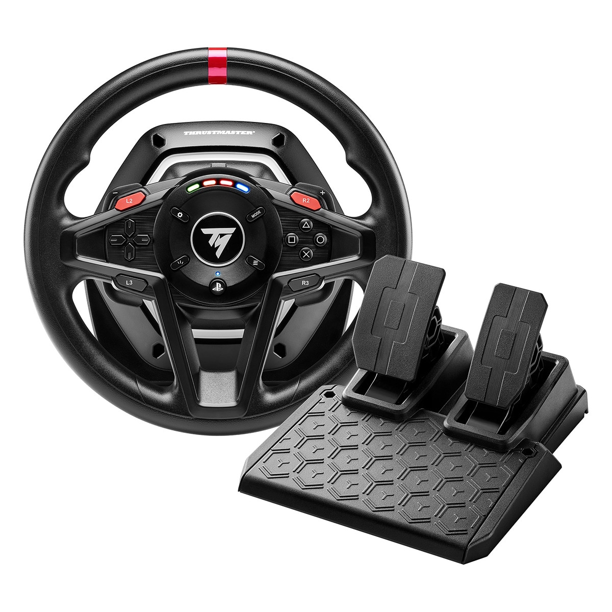 Volante Thrustmaster T128 Carreras Force Feedback com Pedais Magnéticos para PS5 / PS4 / PC 1