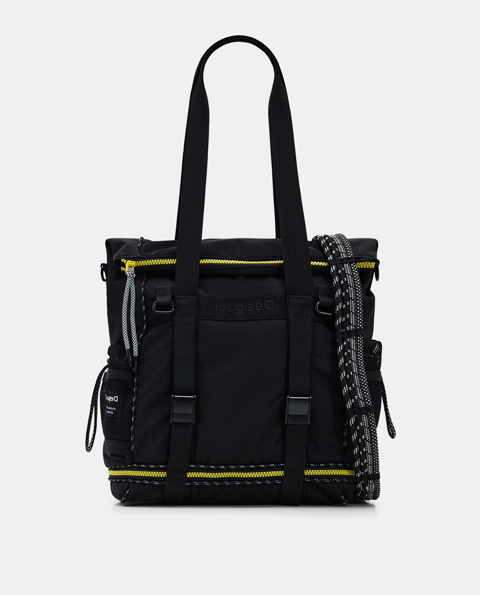 Sac à dos multiposition zippé