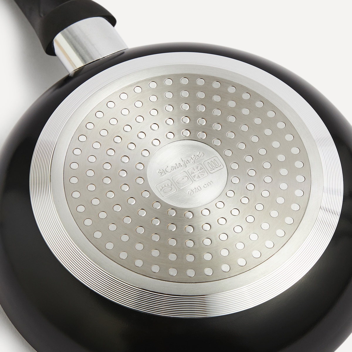 Sartén de aluminio Nuestro Mejor Precio - El Corte Inglés Negro-3