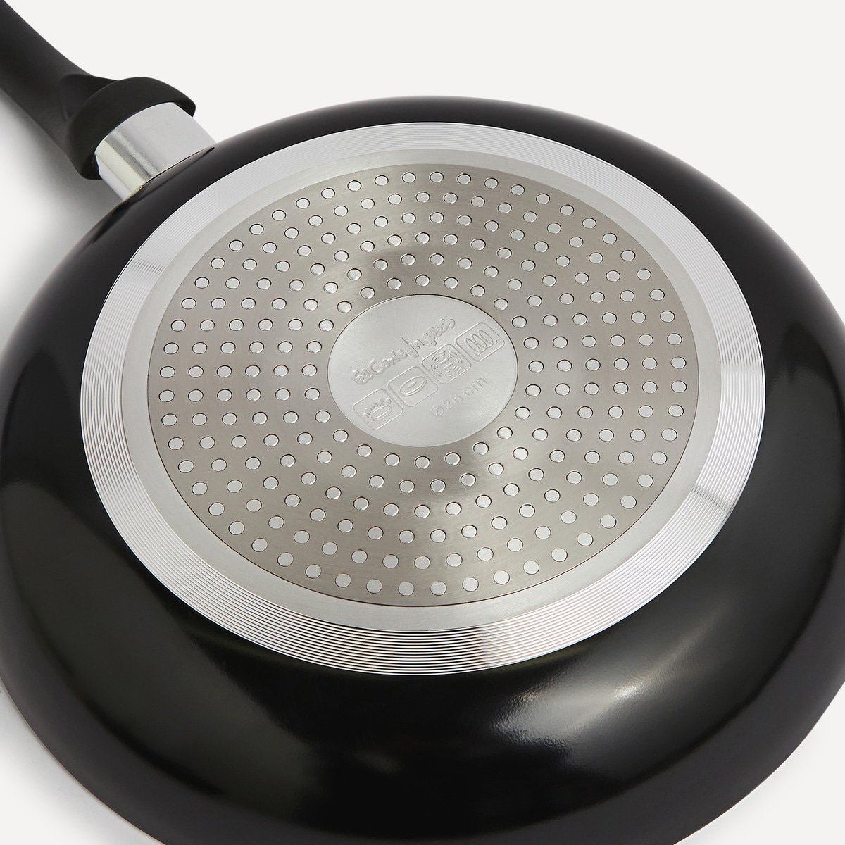 Conjunto de 3 frigideiras de alumínio Nosso Melhor Preço Preto-2