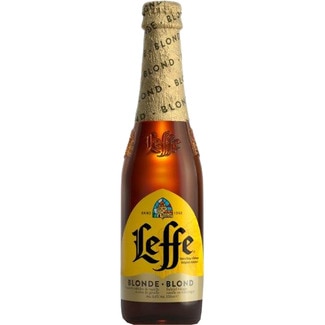 Blonde cerveza rubia belga botella 33 cl - Leffe