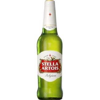 cerveza rubia lager belga botella 33 cl - Stella Artois