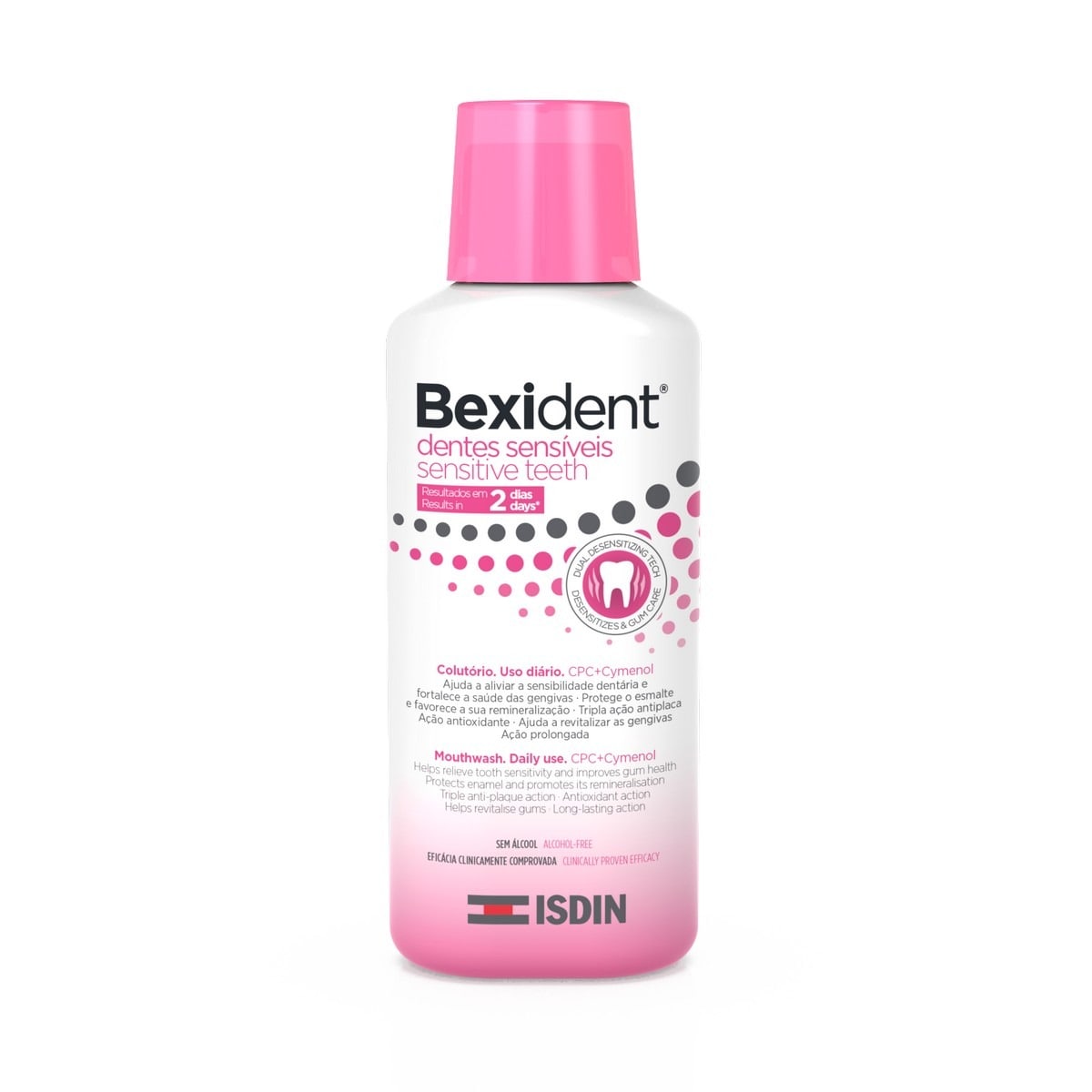 Colutório com CPC Dentes Sensíveis Bexident - 250 ml 1