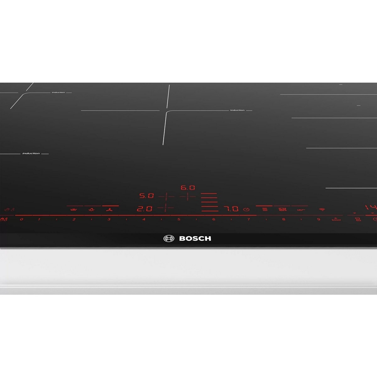 Placa de Indução Bosch Série 8 PXV875DV1E FlexInduction e PerfectFry com 5 Zonas e de 80 cm - Preto Preto-4