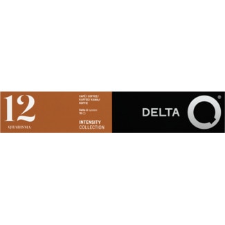 Café Qharisma Intensidade 12 embalagem 10 cápsulas - Delta Q