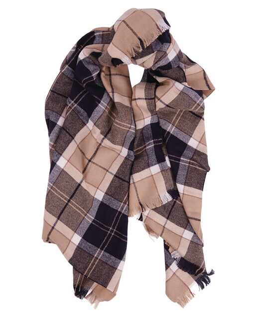 bufanda barbour mujer