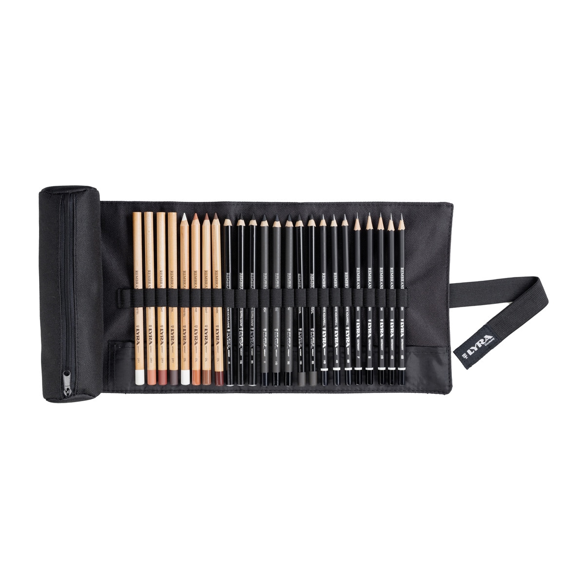 Estuche enrollable de tela 24 unidades set esbozo Lyra 2