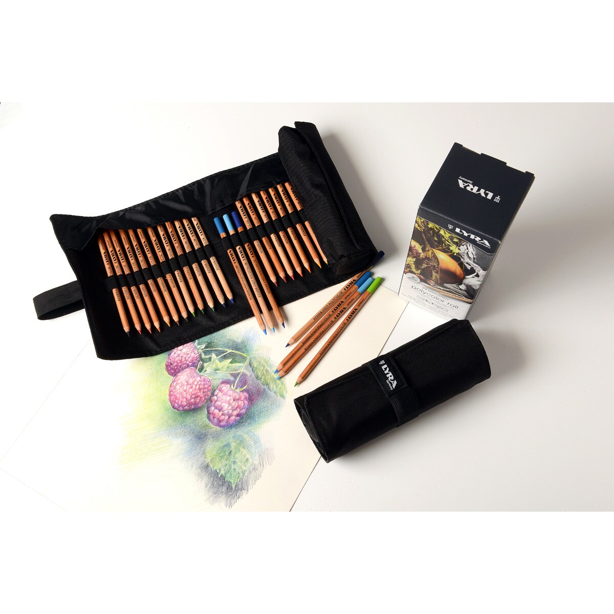 Estuche enrollable de tela 24 unidades Rembrandt Polycolor Lyra 3