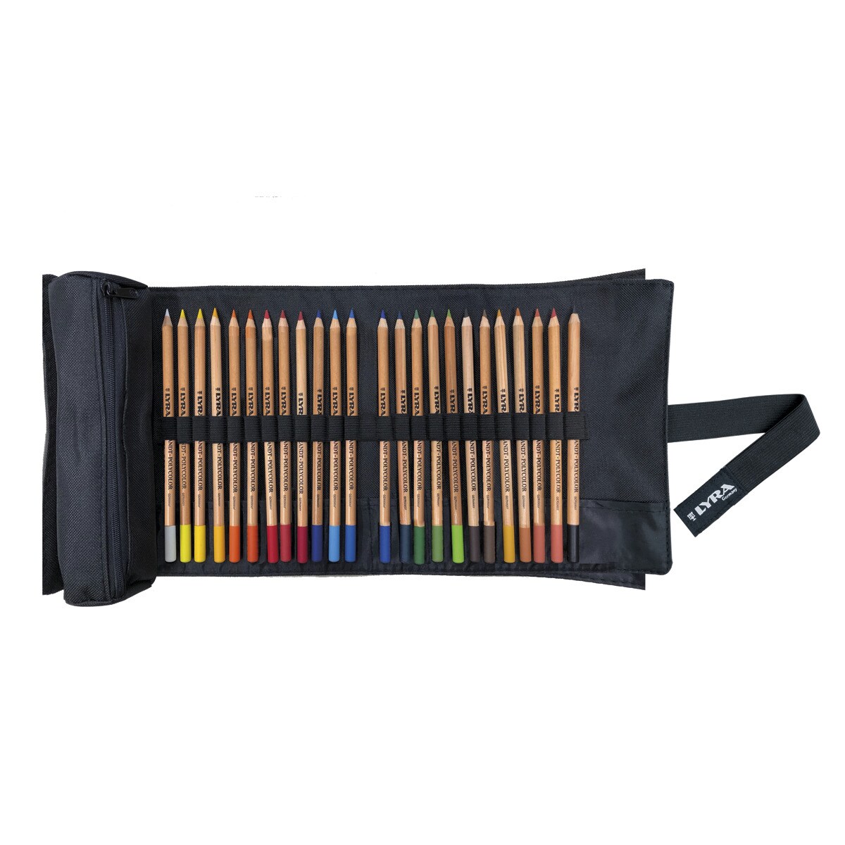 Estuche enrollable de tela 24 unidades Rembrandt Polycolor Lyra 2
