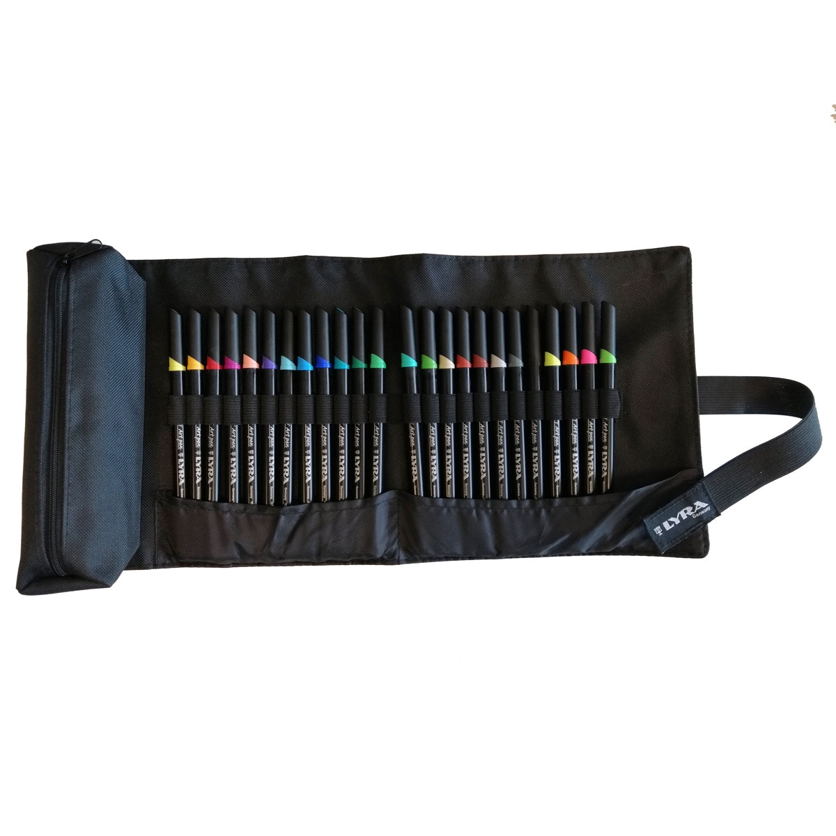 Estuche enrollable de tela 24 unidades Art Pen Lyra 2