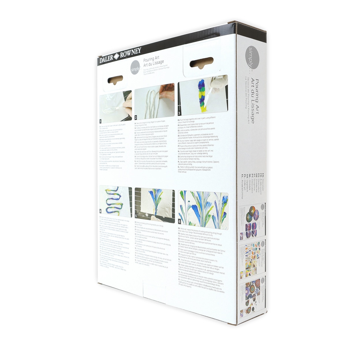 Set creativo pouring simply Daler Rowney 5