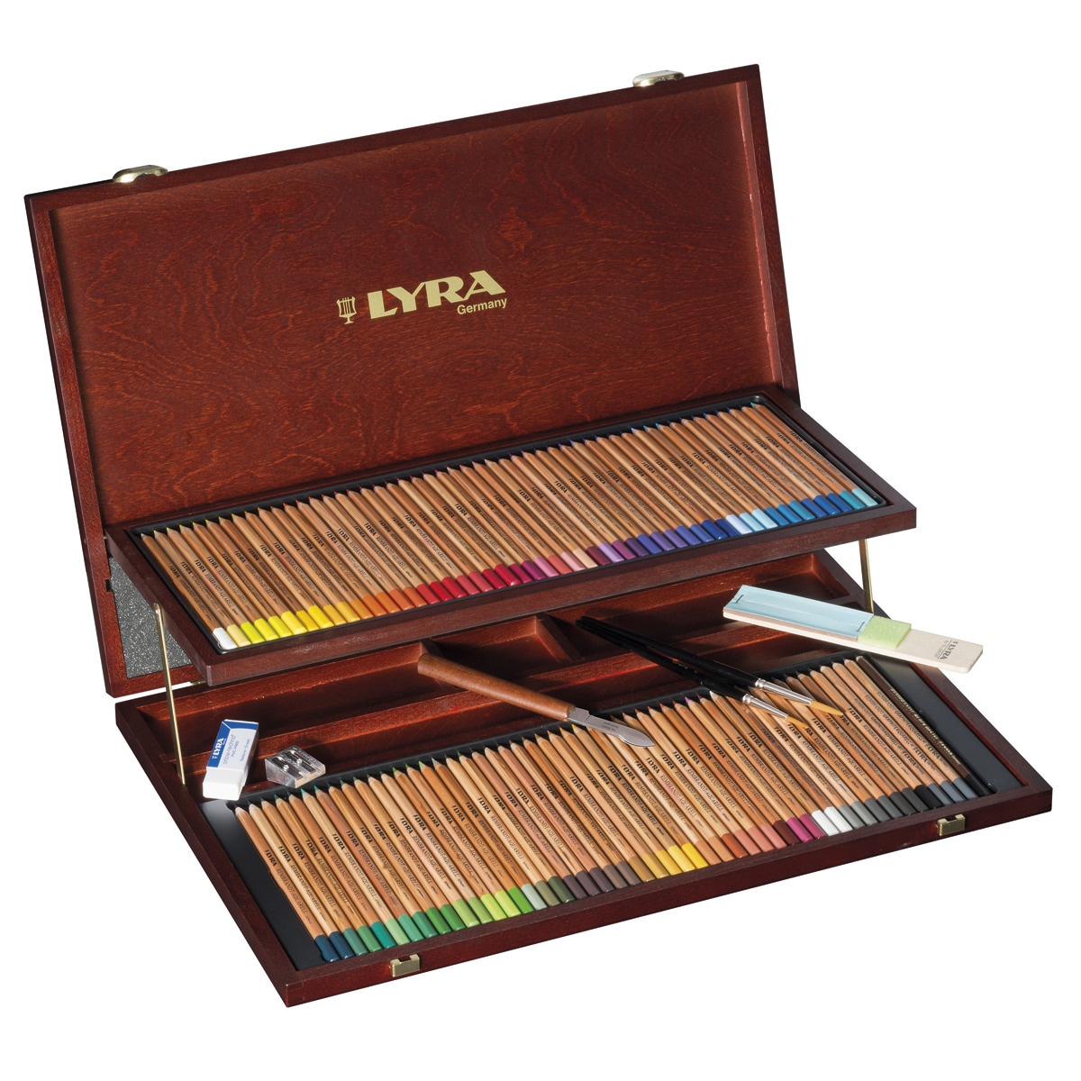 Maletín madera Rembrandt Aquarell Lyra 2