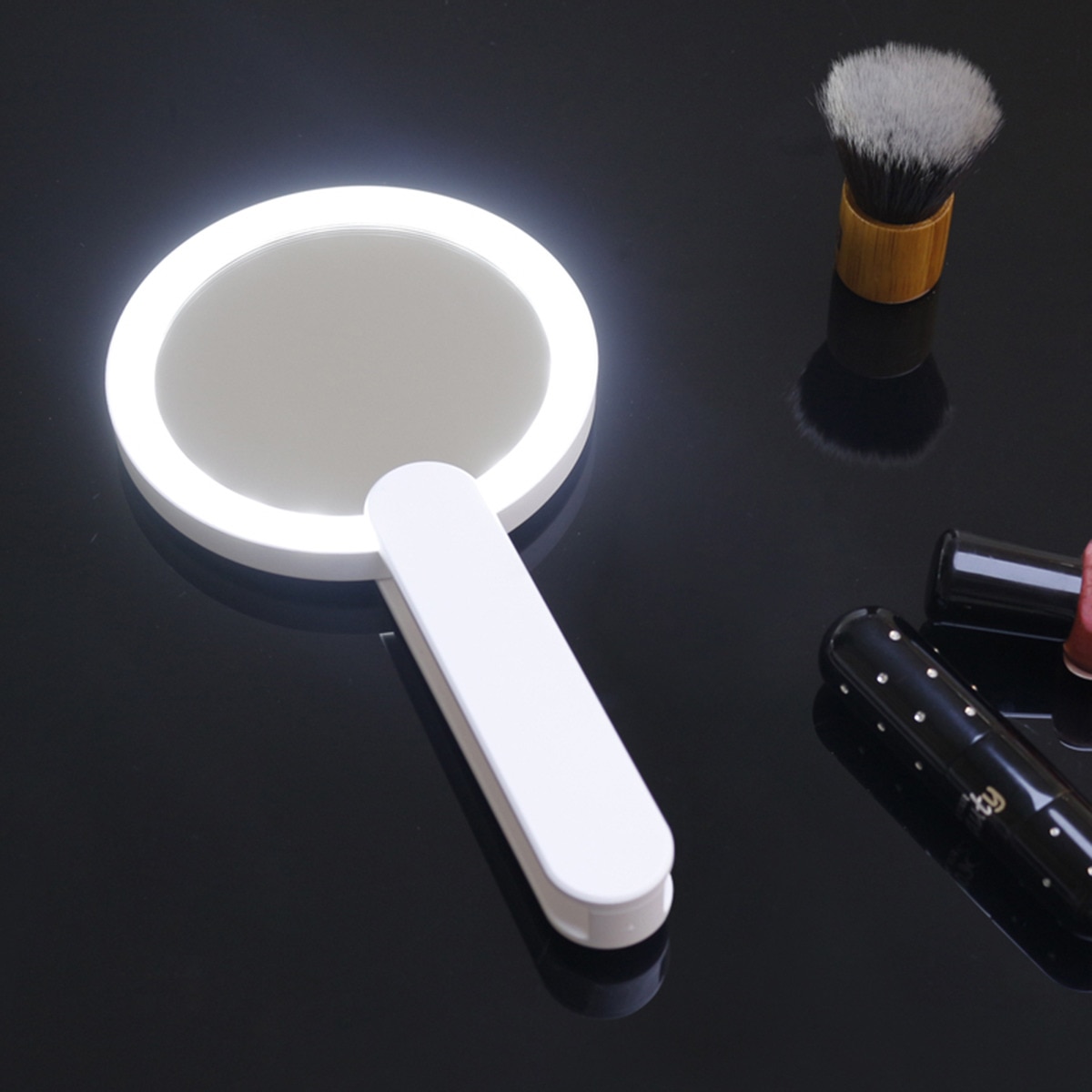 Espelho de Maquilhagem com Luz Led x7 BBM-20013 Branco-5