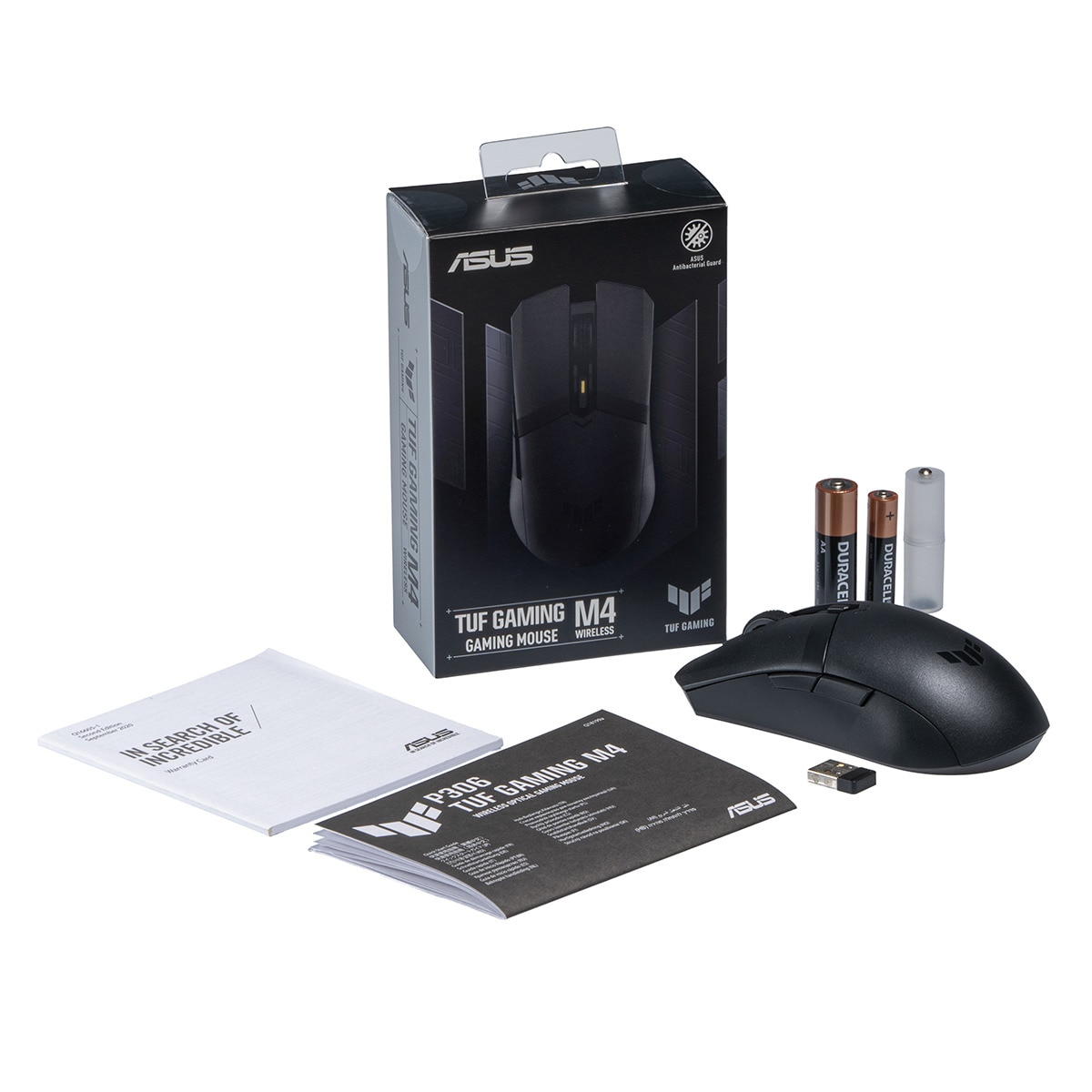Ratón Gaming inalámbrico Asus TUF M4 Wireless Negro-6