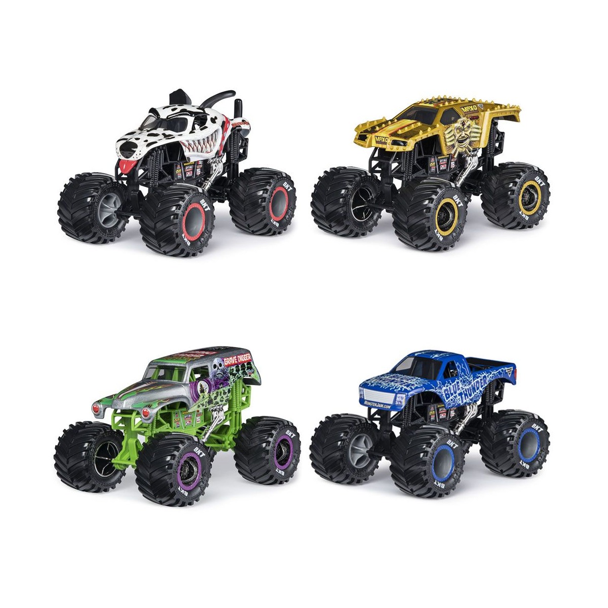 Imagem 0 de Carrinhos Concentra Monster Jam Veículos 1:24 - Envio de 1 unid sortida