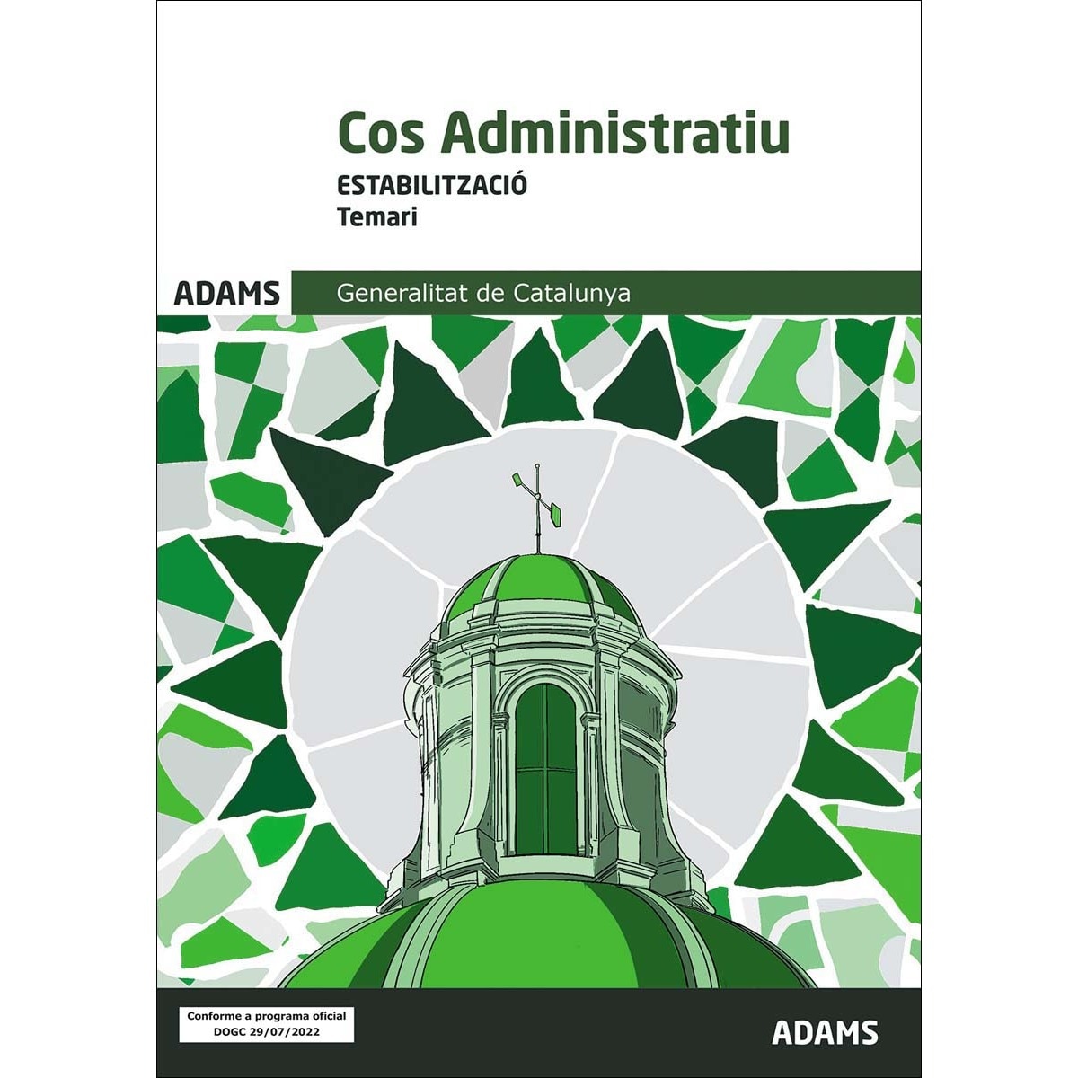 Temari Cos Administratiu de la Generalitat de Catalunya (estabilització) (Capa mole) 1