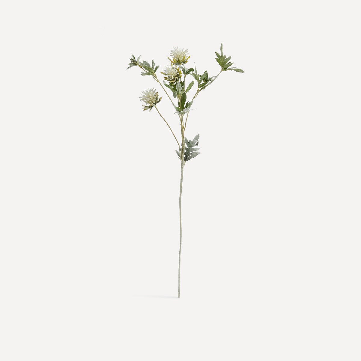 Fleur sauvage artificielle floquée