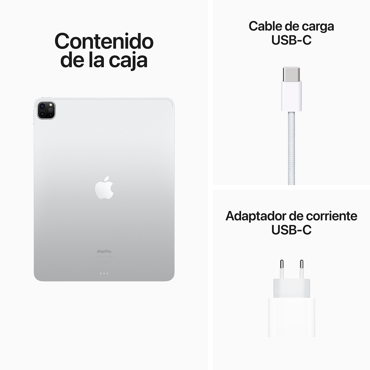 Apple iPad Pro 12,9" (2022) Wi-Fi (4ª Gen) Prata-6