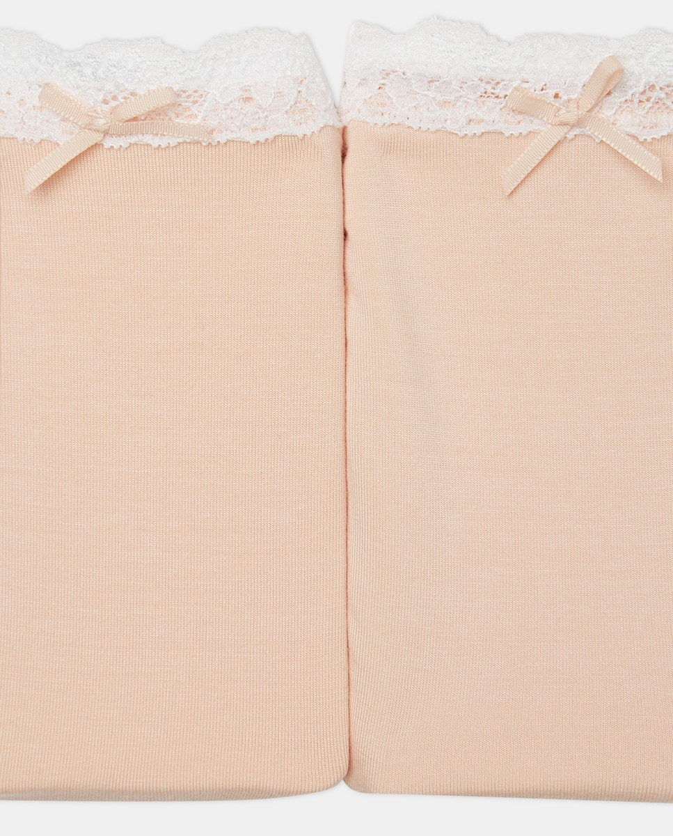 Pack 2 bragas modal encaje Nude-4