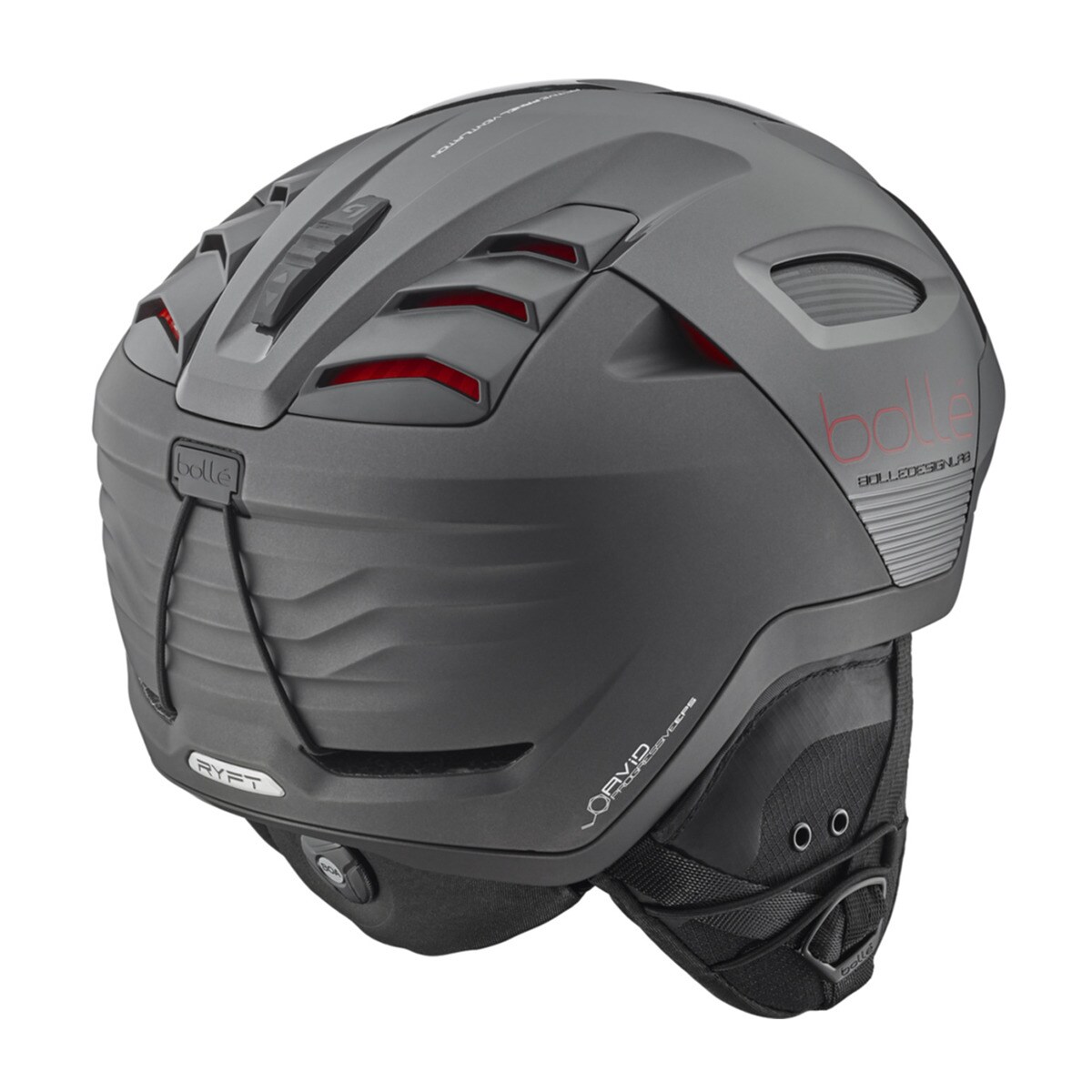 Capacete de Ski/Snowboard RYFT MIPS Cinzento-escuro / Vermelho-2