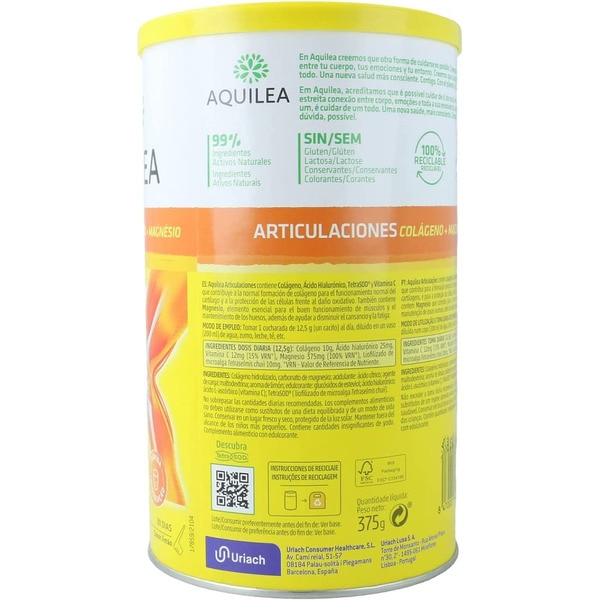 Gelenke Duplo Kollagen + Magnesium für die Muskeln und Gelenke 2x375 g Zitronengeschmack