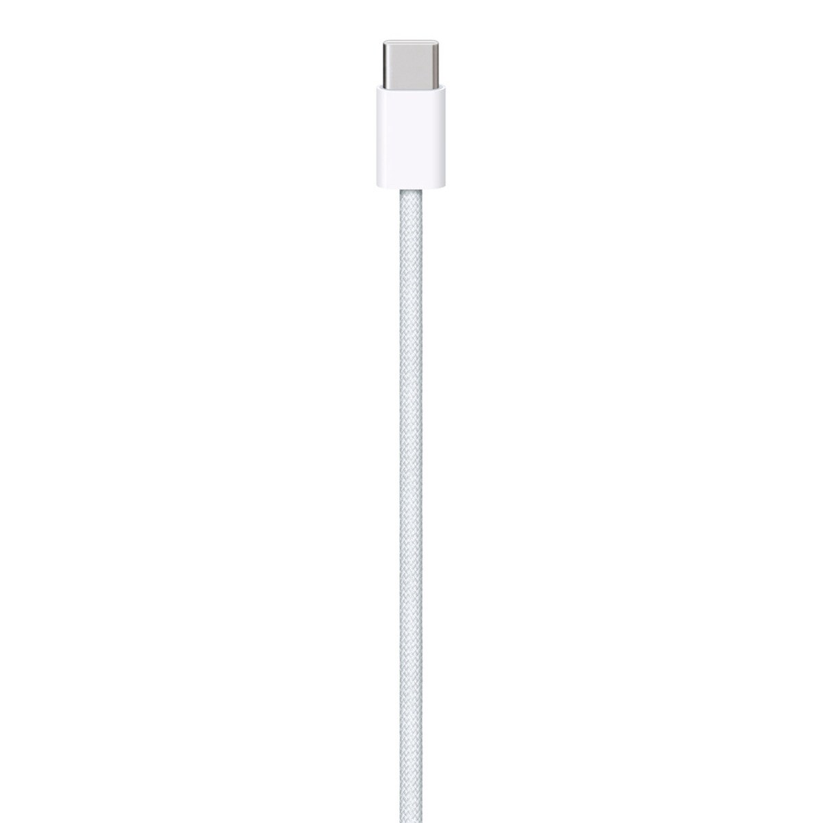 Cable trenzado de carga Apple USB-C de 1 metro Blanco-1