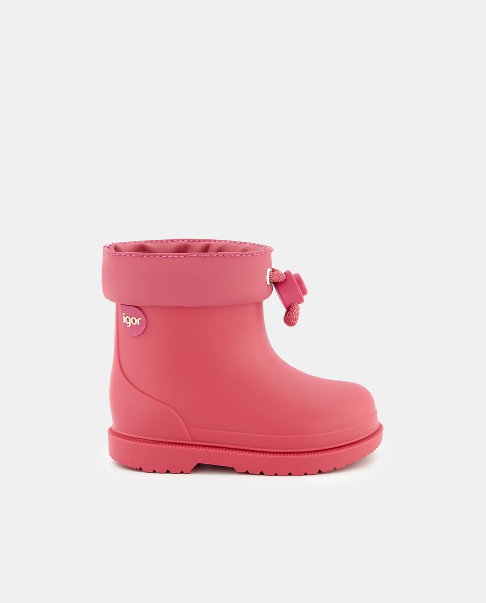 Bottes de pluie finition mate avec cordon de serrage