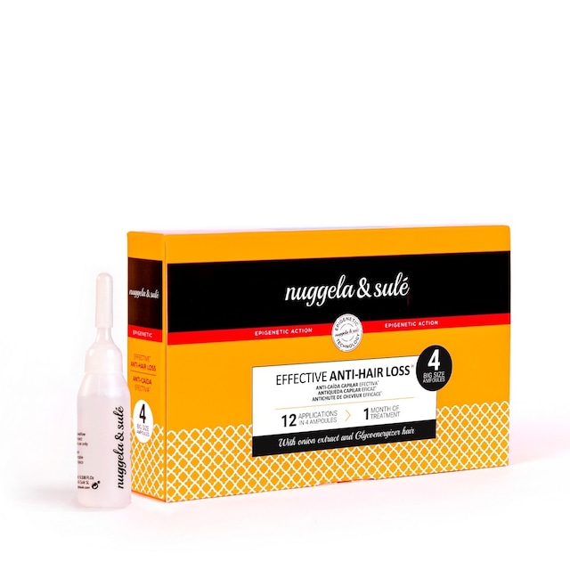 Imagem 0 de Ampolas de Cabelo Effective Anti Hair Loss com Extrato de Cebolla Roxa - 4x10 ml