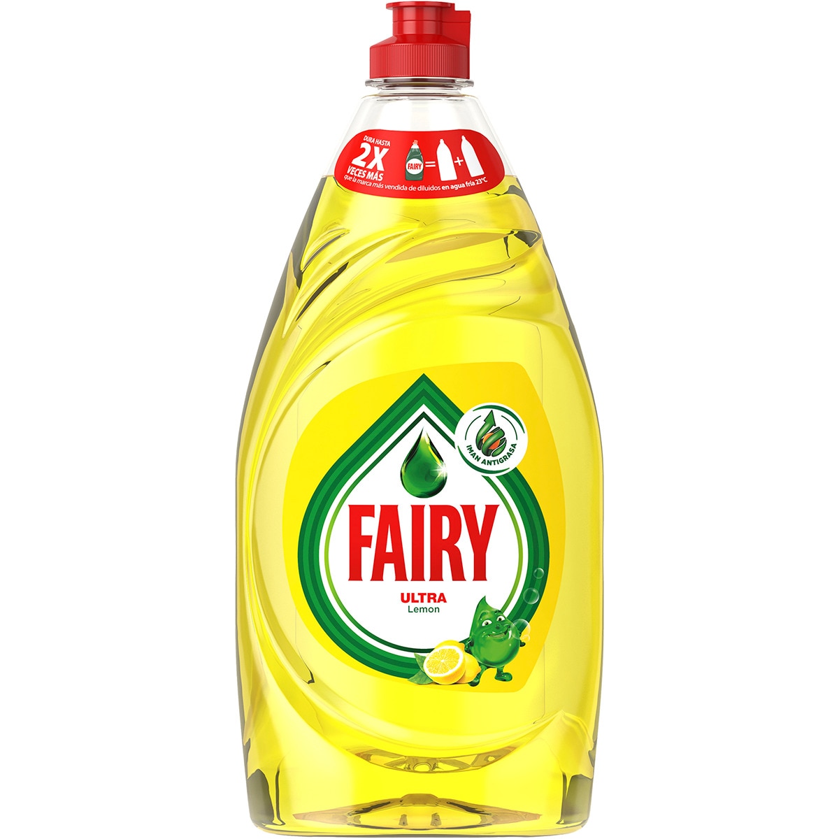 Detergente de Lavagem à Mão para Loiça Concentrado Limão embalagem 820 ml