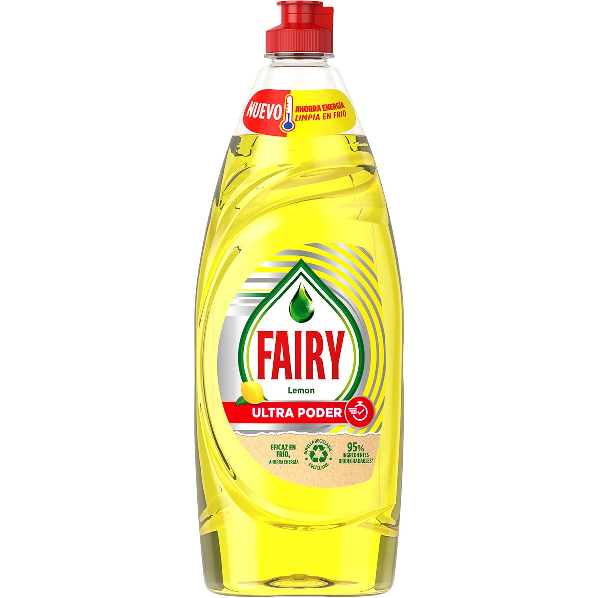 Detergente de Lavagem à Mão para Loiça Ultra Poder Limão embalagem 650 ml