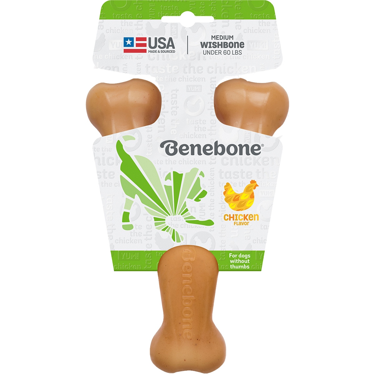 Brinquedo para Cão Whisbone de Galinha Tamanho M embalagem 1 unidade