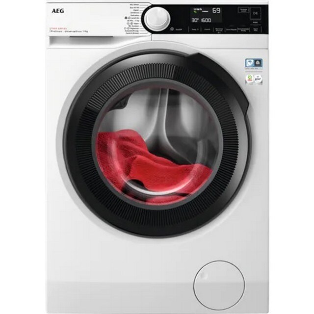 Imagem 0 de Máquina de Lavar Roupa AEG Série 7000 LFR7294O4V Carga Frontal ProSteam e ProSense de 9 kg e de 1400 rpm - Branco