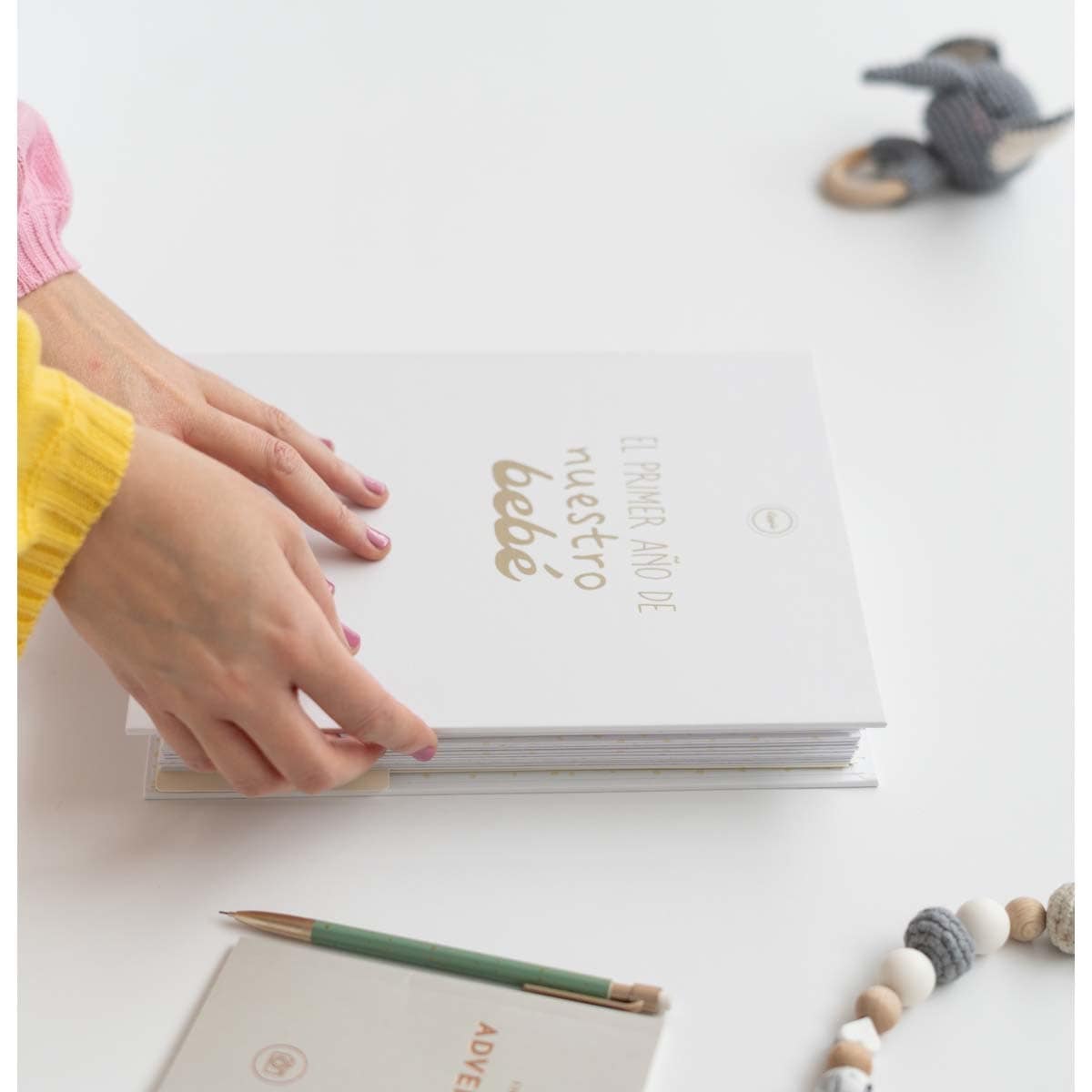 Set de regalo Eggie Welcome Home Erik blanco y beige Blanco / Beige-3