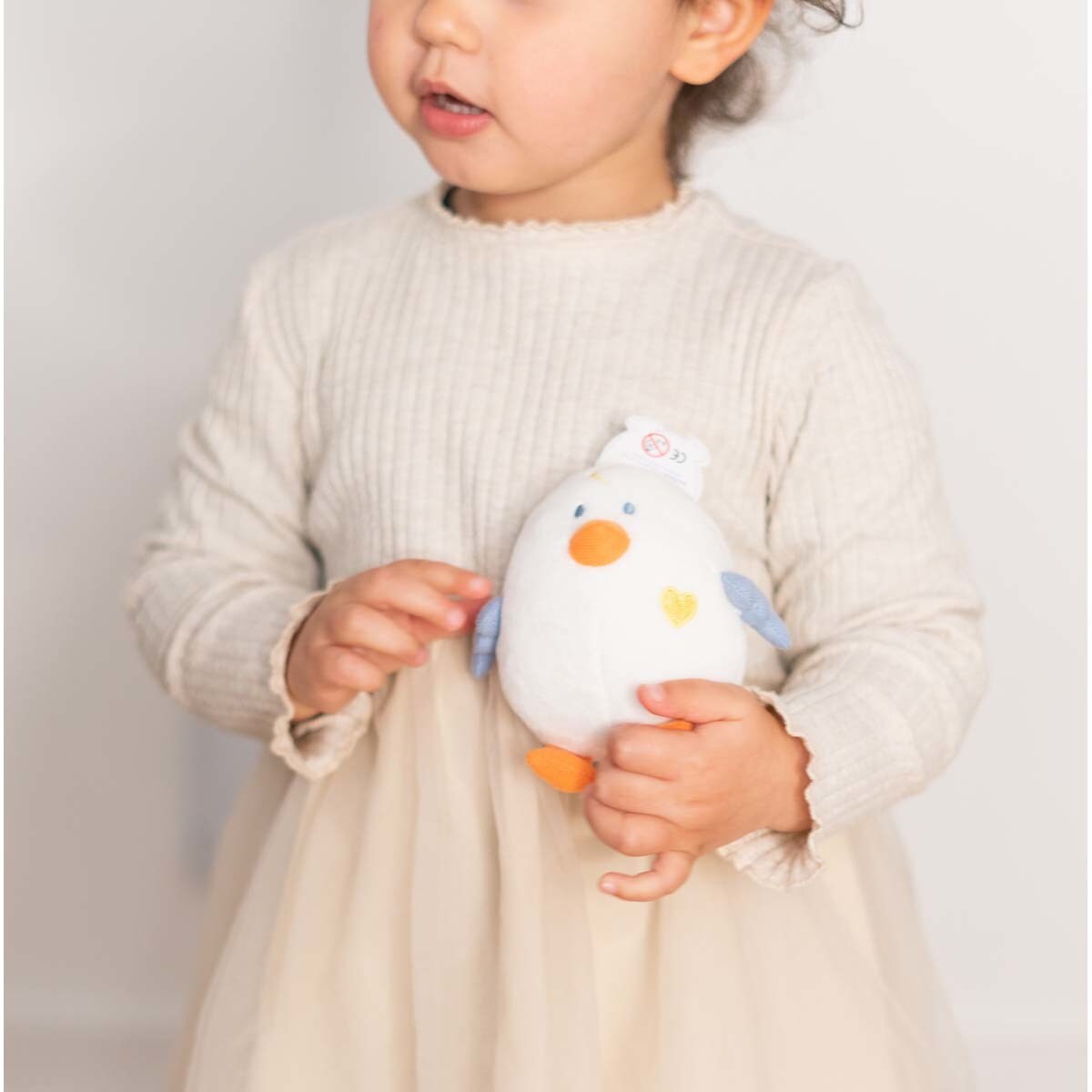 Conjunto de Presente Eggie e Friends - Branco e Bege Branco/Bege-6