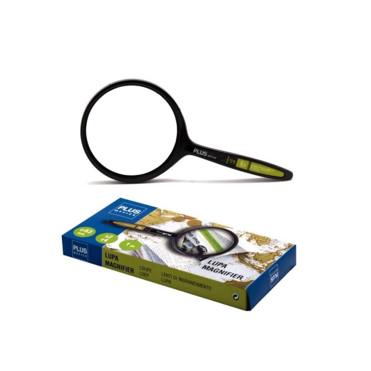 Lupa Waltex Bifocal 63mm 1