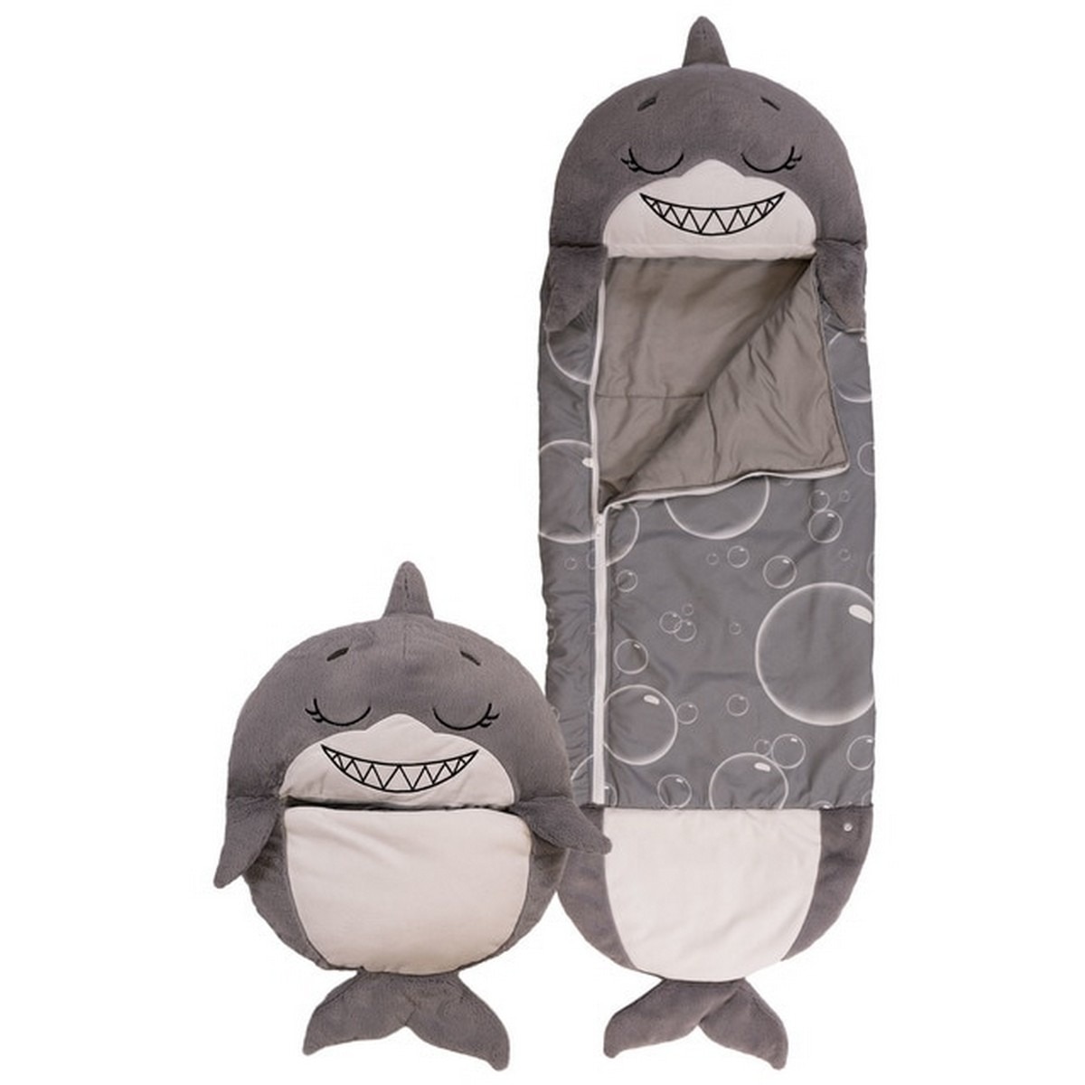Imagem 0 de Dormi Locos - Peluches Grandes Tubarão - 167 cm x 76 cm