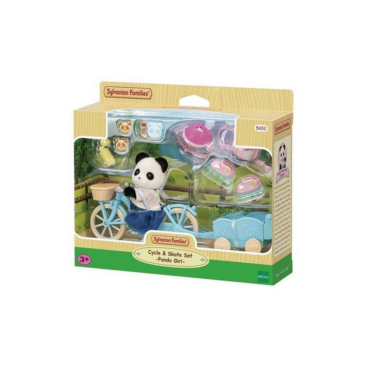 Sylvanian Families Playset Bicicleta e Patins - Rosalina Panda Pookie 1