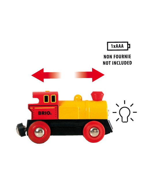Locomotora bidireccional a pilas Brio 3