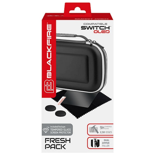 Imagem 0 de Pack Bolsa Blackfire OLED + Protetor de Ecrã + Thumb grips