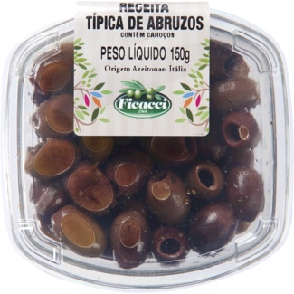 Azeitonas Receitas Abruzo unidade 150 g - Ficacci
