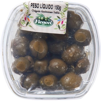 Azeitonas Receita Siciliana unidade 150 g - Ficacci