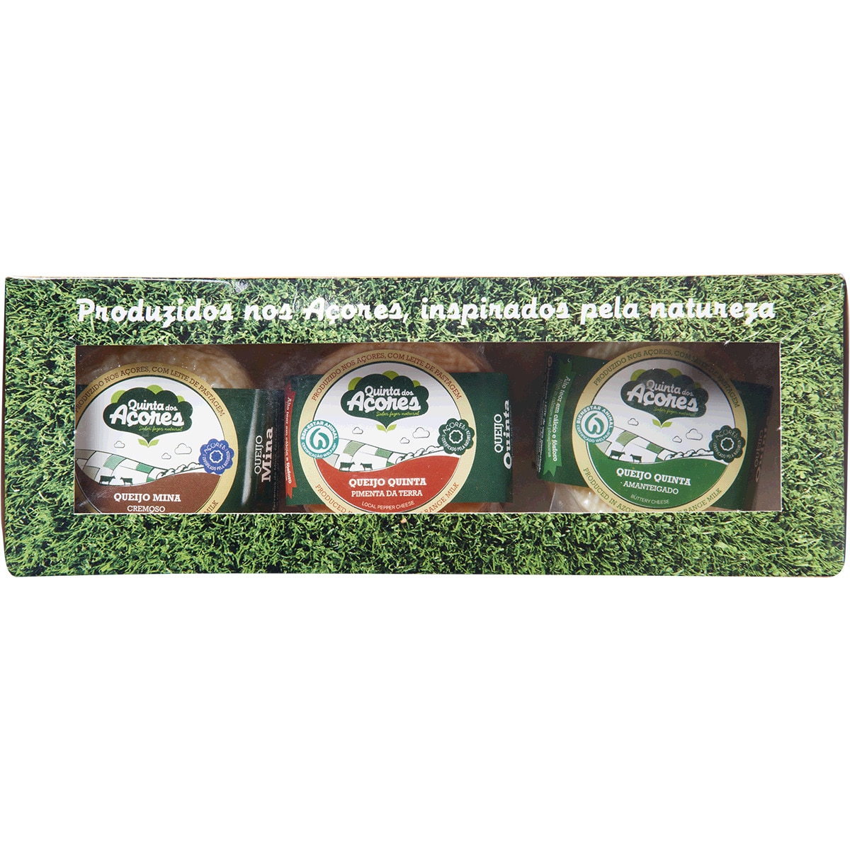 Caixa de 3 Queijos embalagem 600 g