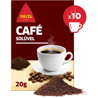 Café Solúvel Pack 10 embalagem 20 g - Delta