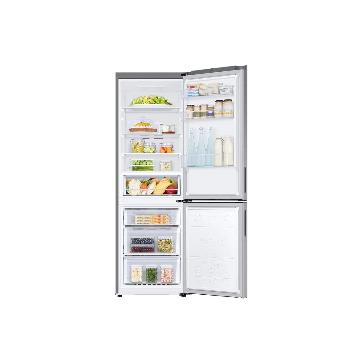 Frigorífico Combinado Samsung RB33B610ESA No Frost Space Max de 185,3 cm - Look Inox Inox-5