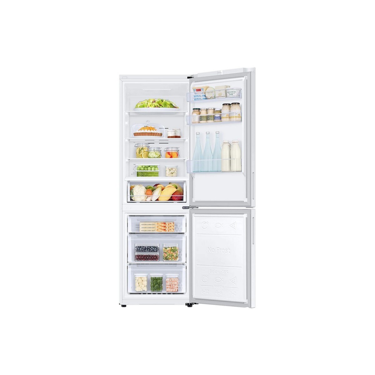 Frigorífico Combinado Samsung RB33B610EWW No Frost Space Max de 185,3 cm - Branco 5