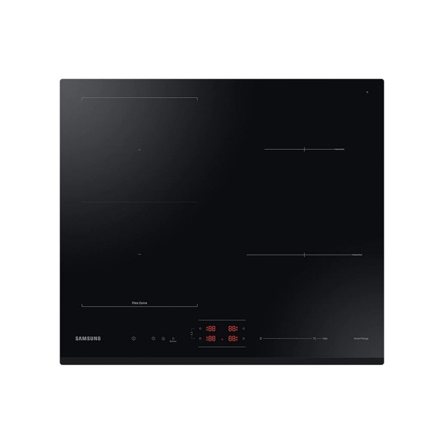 Imagem 0 de Placa de Indução Samsung NZ64B5046GK/U2 Flex Zone de 4 Zonas e de 60 cm - Preto